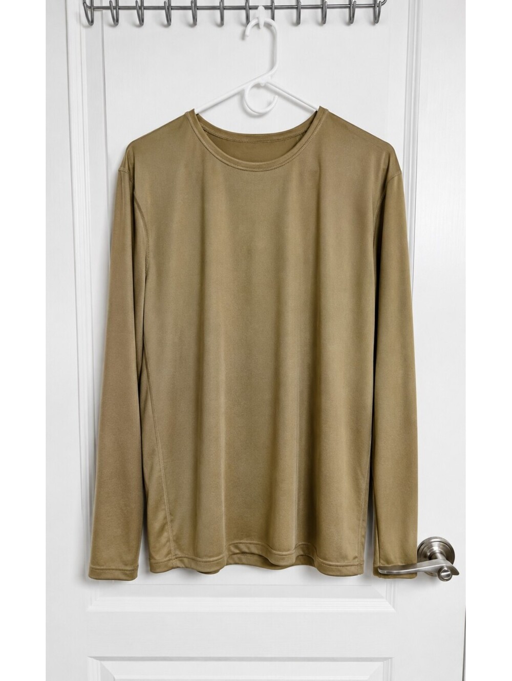 Milliken Coyote Brown Long Sleeve Undershirt Large Regular USA